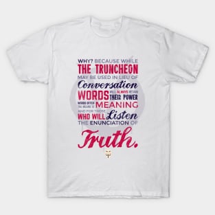 Enunciation of Truth // Comic, Anarchy, Revolution, Anonymous T-Shirt